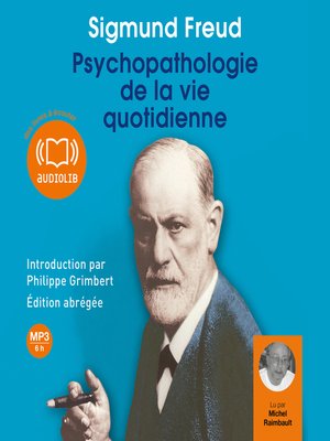 cover image of Psychopathologie de la vie quotidienne